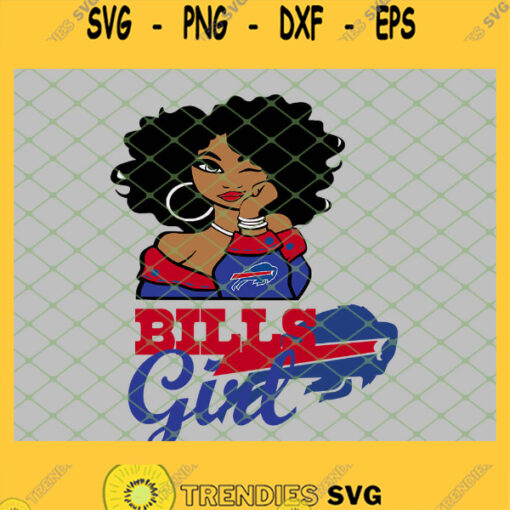 Buffalo Bills Girl SVG PNG DXF EPS 1
