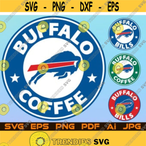 Buffalo Bills Svg Buffalo Bills Starbucks Svg Buffalo Bills Logo File For Cricut Design Space Cut Files Silhouette Instant Digital Download Design 47.jpg