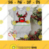 Buffalo Plaid Reindeer Svg Reindeer Monogram Svg Peeping Reindeer Monogram Christmas Svg SVG DXF EPS Png Jpeg Ai Pdf