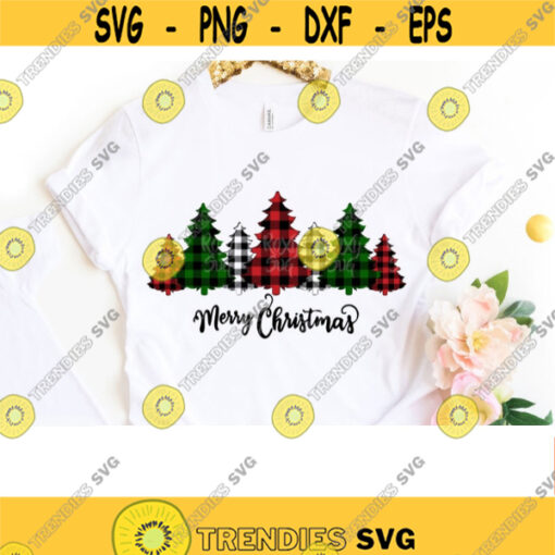 Buffalo Plaid Tree svg Christmas Tree SVG Christmas svg file Merry Christmas SVG Christmas Tree PNG Christmas Svg Files for Cricut