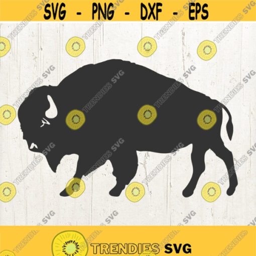 Buffalo SVG Bison SVG Buffalo graphic Buffalo png Buffalo silhouette Bison silhouette SVG Silhouette svg Silhouette Design 190