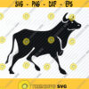 Bull SVG Files Clipart Clip Art Silhouette Vector Images Bulls SVG Image For Cricut Bull farm Eps Png Dxf farm animal logo Design 280