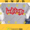 Bulldogs Svg Bulldogs Shirt Svg Cut File Bulldogs Logo Mascot SvgPngEpsdxfPdf Baseball Basketball Football Soccer Shirt Vector Design 1092