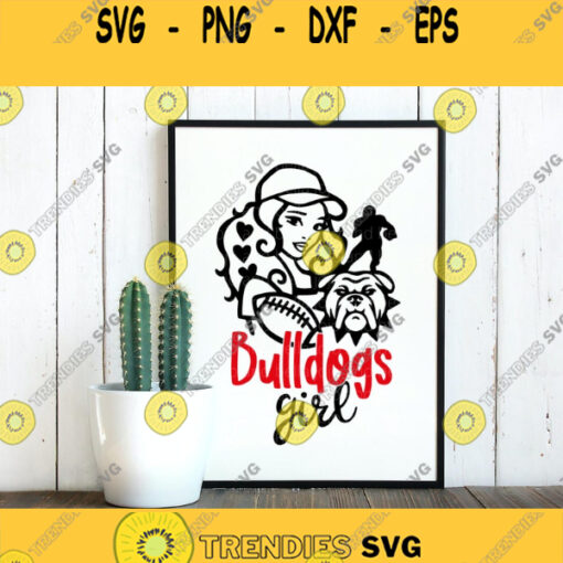 Bulldogs Svg Football Svg Bulldogs Football Svg Bulldogs Mascot Svg Grunge Football Svg Football Mom Svg Svg Svg files for Cricut