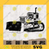 Bulldozer Digital Downloads Bulldozer svg Bulldozer Clipart Bulldozer Stencil Bulldozer Png Heavy Equipment svg Construction truck svg copy