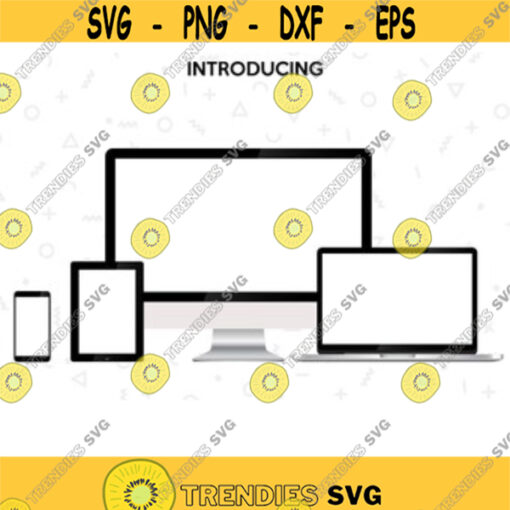 Bundle Computer set SVG. Notebook icon SVG. Laptop icon svg. Tablet icon svg. Call phone svg. Pc svg. Technology icon. Computer icon. Vector