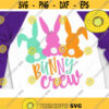Bunny Crew Svg Three Bunnies Svg Easter Rabbit Svg Easter Plaid Shirt Bunny Svg Bunny Rainbow Design 159 .jpg