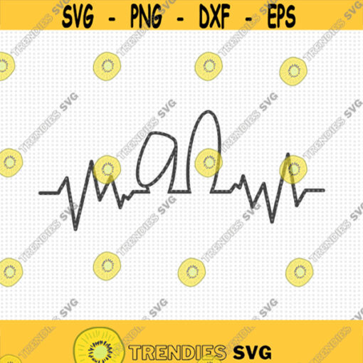 Bunny Ears EKG SVG Bunny Ears Svg Easter Bunny Ears Svg Heartbeat Svg Easter Nurse Svg Easter Medical Assistant Svg Rabbit Ears Svg Design 171