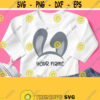 Bunny Ears Svg Baby Easter Shirt Svg Rabbit Ears Svg for Boy Girl Monogram Cricut Silhouette Printable Iron on Personalize T shirt Design 345