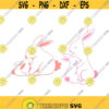 Bunny Easter Rabbit Cuttable Design SVG PNG DXF eps Designs Cameo File Silhouette Design 1126
