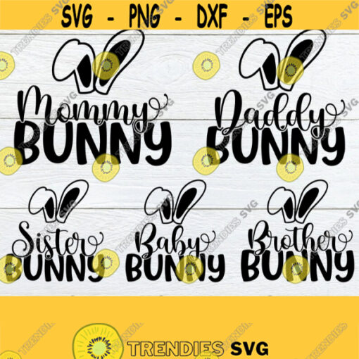 Bunny Family Matching Family Easter Shirts svg Matching Family Easter Easter Family Matching Easter Family shirts svg svg Cut Filepng Design 234