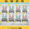 Bunny Family Svg Easter Family Bundle Svg Easter Cut Files Mama Bunny Svg Daddy Baby Svg Bunny Ears Svg Dxf Eps Png Silhouette Cricut Design 1056 .jpg