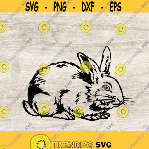 Bunny SVG Rabbit SVG Easter Bunny svg Easter svg bunny clipart rabbit clipart Happy Easter Svg Rabbit Silhouette SVG Design 87