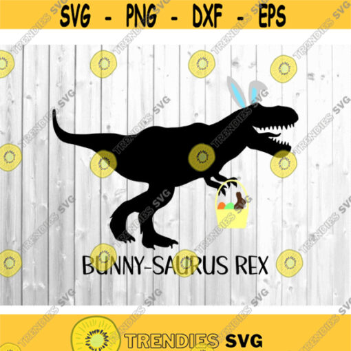 Bunny Saurus Rex Svg Easter Dinosaur Svg Cool Easter Bunny Svg T Rex Boy Easter Svg Funny Easter Shirt Svg Files for Cricut Png