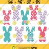 Bunny Svg Easter Bunny Silhouette Svg Rabbit Svg Cut File Happy Easter Svg Easter Svg Bunny Svg for Cricut Dxf for Silhouette.jpg