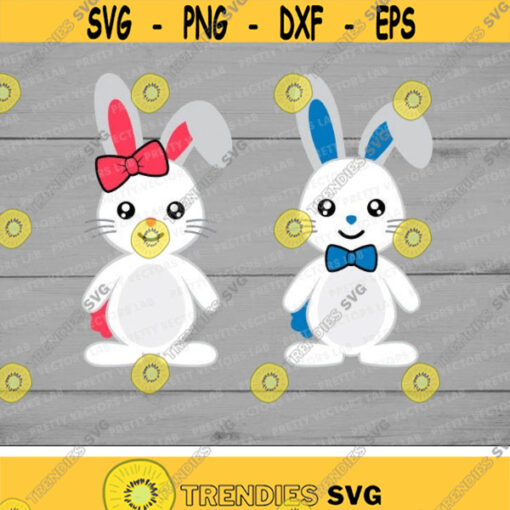 Bunny Svg Easter Svg Bunnies Cut Files Cute Rabbit Svg Dxf Eps Png Boy Girl Kids Svg Baby Clipart Birthday Svg Silhouette Cricut Design 867 .jpg