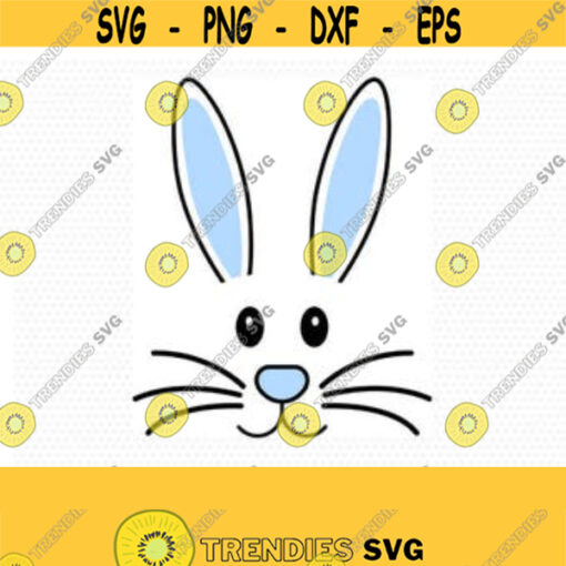 Bunny Svg Easter SvgBoy Easter Bunny Svg Easter Cut File Bunny face Svg cut Files Cricut svg jpg png dxf Silhouette cameo Design 36