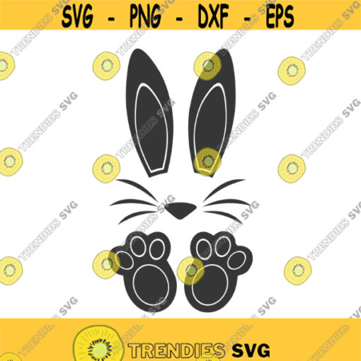 Bunny ears svg easter svg png dxf Cutting files Cricut Cute svg designs print for t shirt Design 116