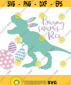 Bunny Saurus Rex Svg Easter Svg Dinosaur Svg Baby Svg Png Dxf Cutting Files Cricut Cute Svg Designs Print For T Shirt Design 199