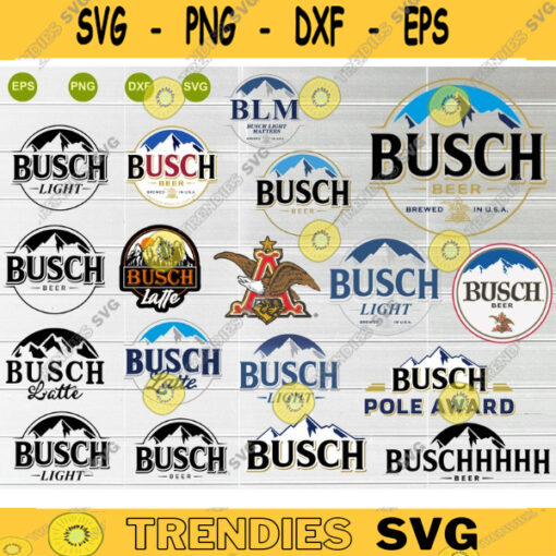 Busch Latte Bundle Svg Busch Latte Beer Svg Busch Svg Busch Light svg Busch Beer Svg Busch Logo Svg Drinking Svg