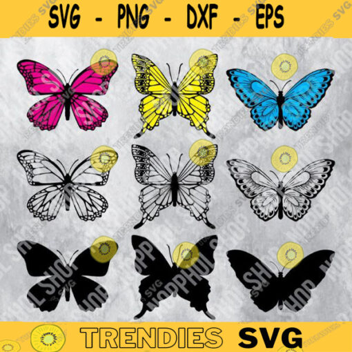 Butterfly Bundle Butterfly svg DIY Paper ButterfliesPaper Butterfly butterfly memorial svg for cut Design 40 copy