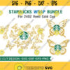 Butterfly Starbucks Cup SVG Butterfly SVG DIY Venti for Cricut 24oz venti cold cupInstant Download Design 13