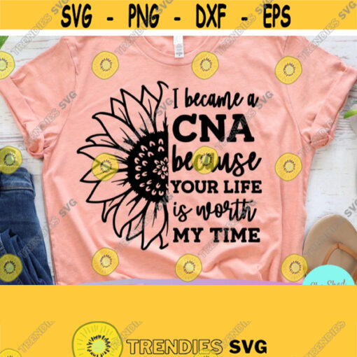 CNA Svg CNA Life Svg Nurse Life Svg Commercial Use Svg Dxf Eps Png Silhouette Cricut Digital CNA Png Nurse Svg Tshirt Svg Design 252