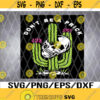 Cactus Skull svg Skull Dont Be A Prick svg Halloween Skull svg SVG PNG dxf EPS Digital Download Design 275