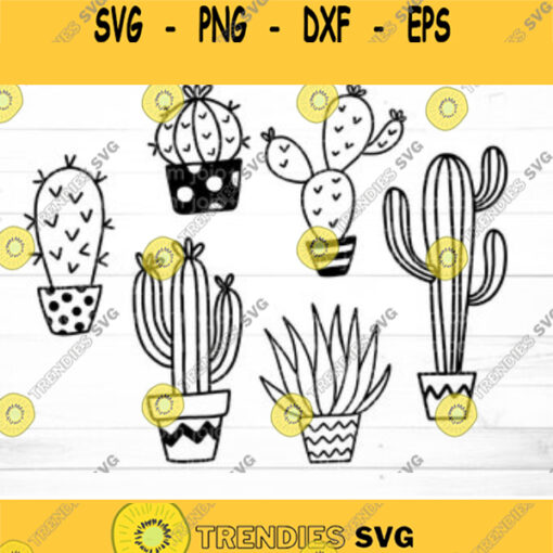 Cactus Svg Cactus Svg Bundle Cactus Png Cactus Clipart Succulent Svg Cactus Cut File Svg files for Cricut Silhouette Sublimation