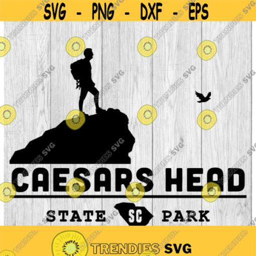 Caesars Head Mountain Logo 4 svg png ai eps dxf files for Auto Decals Vinyl Decals Printing T shirts CNC Cricut other cut files Design 5