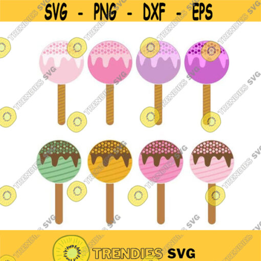 Cake Pop Cuttable Design SVG PNG DXF eps Designs Cameo File Silhouette Design 1516