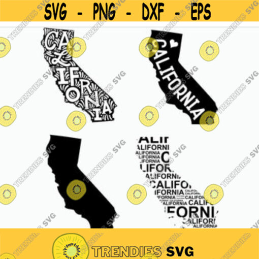 California State SVG Cut File Cricut Clip art Commercial use Silhouette California SVG California Outline CA Svg Design 56