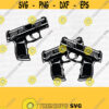 Caliver Handgun Svg Gun Svg Handgun pistol Svg Gun Clipart Handgun Png Handgun Svg Cutting FilesDesign 524