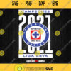 Campeones 2021 Deportivo Cruz Azul Mexico Liga Bbva Svg Png Dxf Eps