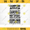 Camping Rules Svg File Vector Printable Clipart Camping Quote Svg Camping Saying Svg Funny Camping Svg Design 83 copy