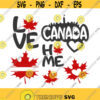 Canada Day svg Canada svg monogram svg Happy Canada Day svg png dxf Cutting files Cricut Cute svg designs print bundle Design 449