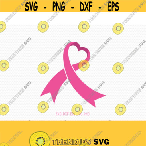 Cancer Ribbon svg Cancer svg Breast Cancer ribbon svg breast cancer svg for Cricut Silhouette svg png dxf Design 303