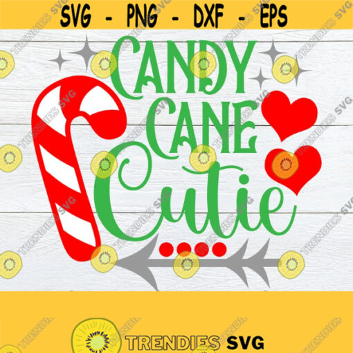 Candy Cane Cutie Cute Christmas svg Girls Christmas svg Toddler Christmas svg Cute Girls Christmas Girls Christmas Shirt svgCandy Cane Design 1748