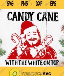 Candy Cane With The White On Top Svg Christmas Santa Claus Svg Candy Cane Christmas Svg Merry Christmas