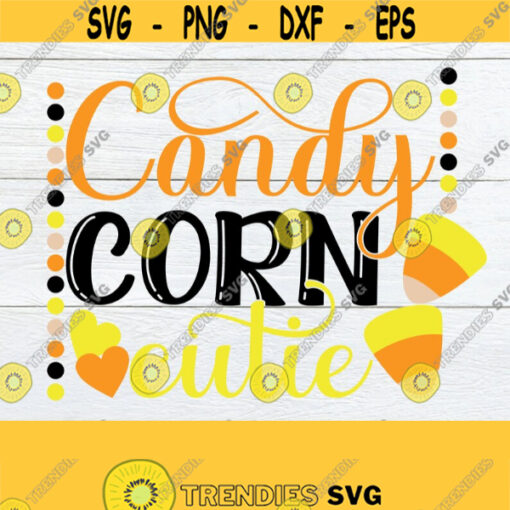 Candy Corn Cutie. Halloween SVG. Cute Halloween SVG. Little girl Halloween SVG. Halloween shirt design. Halloween decor svg. Cut File svg Design 1474