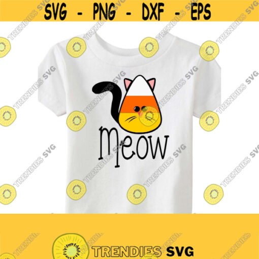 Candy Corn SVG Halloween SVG Halloween Shirt SvG Cat Svg Halloween Cat Svg Dxf AI Eps Png Jpeg Pdf Cut Files