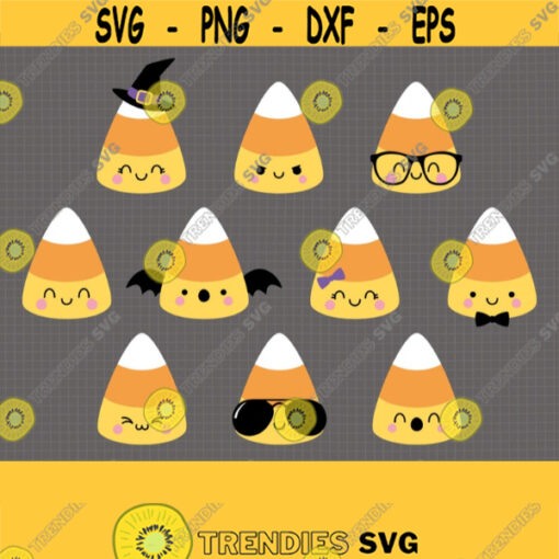 Candy Corn SVG. Kids Halloween Sweets Clipart. Cute Girl Candy Vector Cut Files for Cutting Machine. Digital Instant Download png dxf eps Design 581