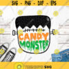 Candy Monster SVG Halloween SVG Monster svg