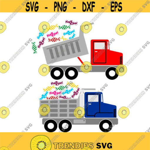 Candy Truck Halloween Cuttable SVG PNG DXF eps Designs Cameo File Silhouette Design 1187