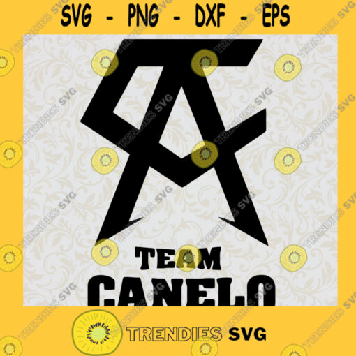 Canelo Alvarez Team Boxing Team SVG Digital Files Cut Files For Cricut Instant Download Vector Download Print Files