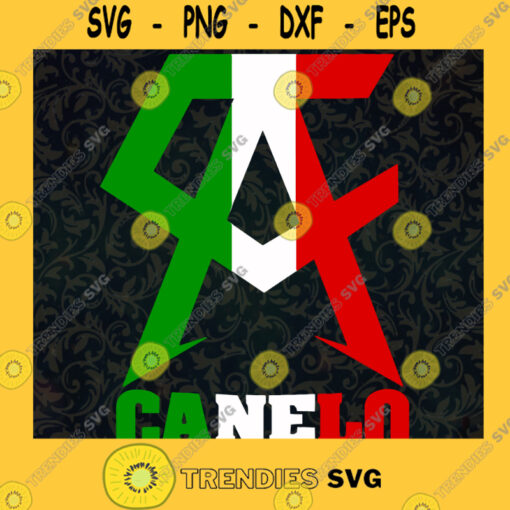Canelo Team Colored Boxing Team SVG Digital Files Cut Files For Cricut Instant Download Vector Download Print Files