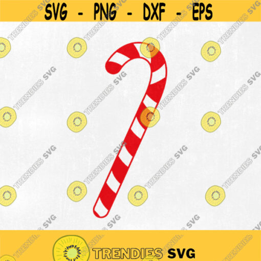 Cany Cane Christmas Candies Holiday Clip Art Clipart Design Svg Files Png Files Eps Dxf Pdf Files Silhouette Cricut Design 216