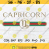 Capricorn svg printable design instant download astrology print vector zodiac svg silhouette Capricorn sign january birthday design Design 46