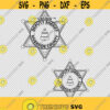 Captain Deputy Sheriff Riverside County Badge SVG PNG EPS File For Cricut Silhouette Cut Files Vector Digital File