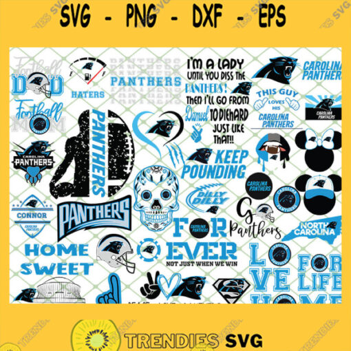 Carolina Panthers NFL SVG Bundle 1